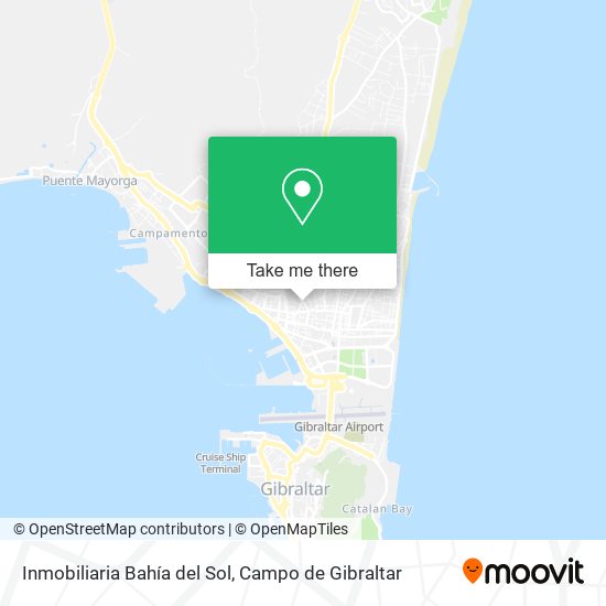 Inmobiliaria Bahía del Sol map