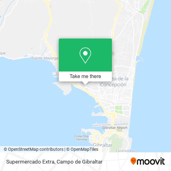 Supermercado Extra map