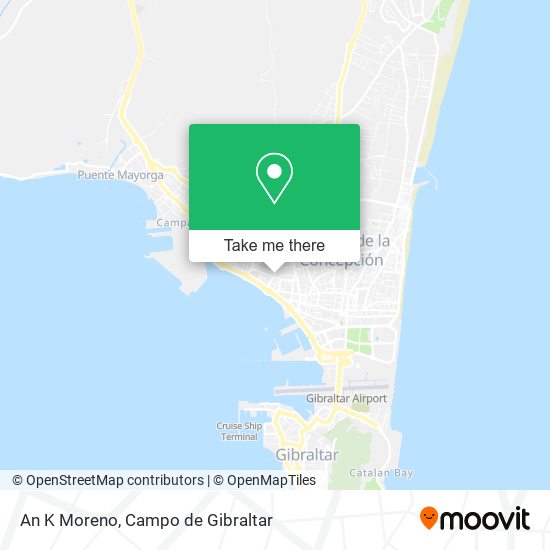 An K Moreno map