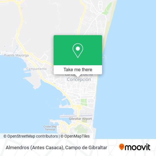Almendros (Antes Casaca) map