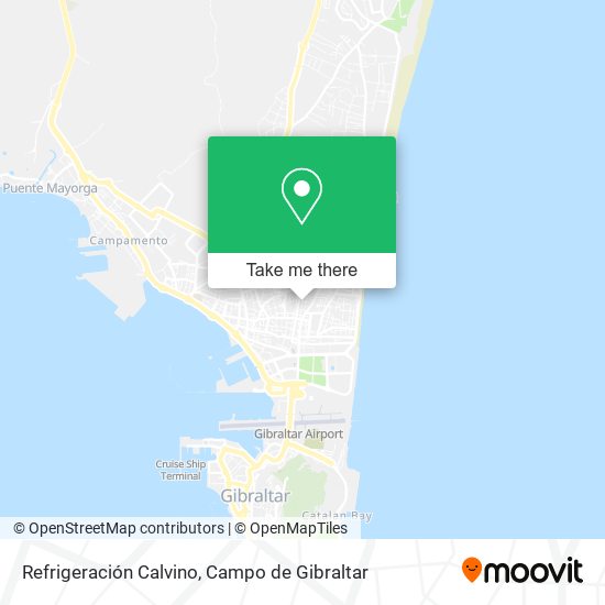 Refrigeración Calvino map
