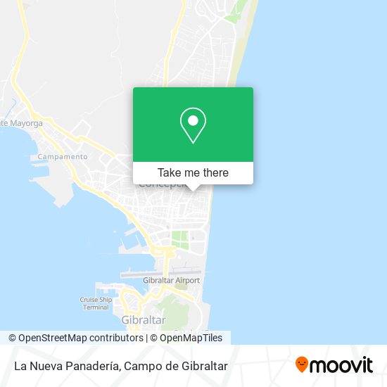 La Nueva Panadería map