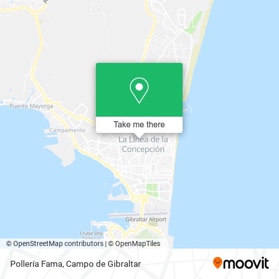 Pollería Fama map