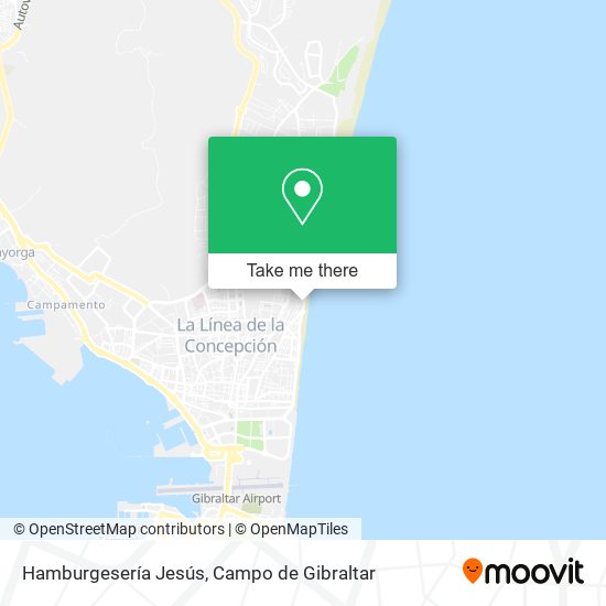Hamburgesería Jesús map
