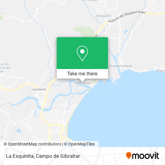 La Esquinita map