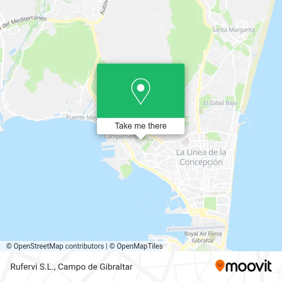 Rufervi S.L. map