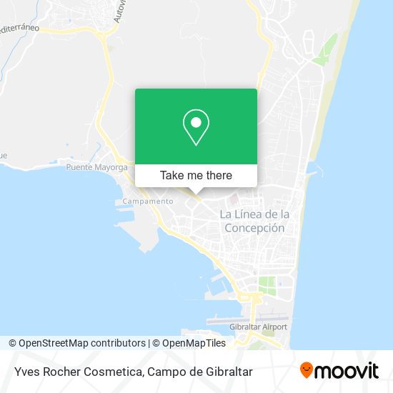 Yves Rocher Cosmetica map