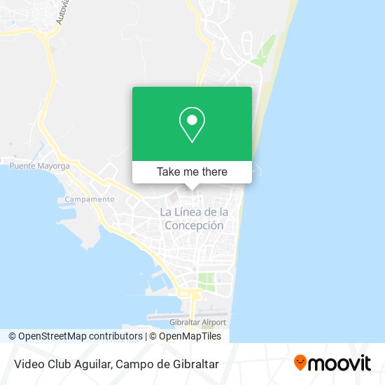 Video Club Aguilar map