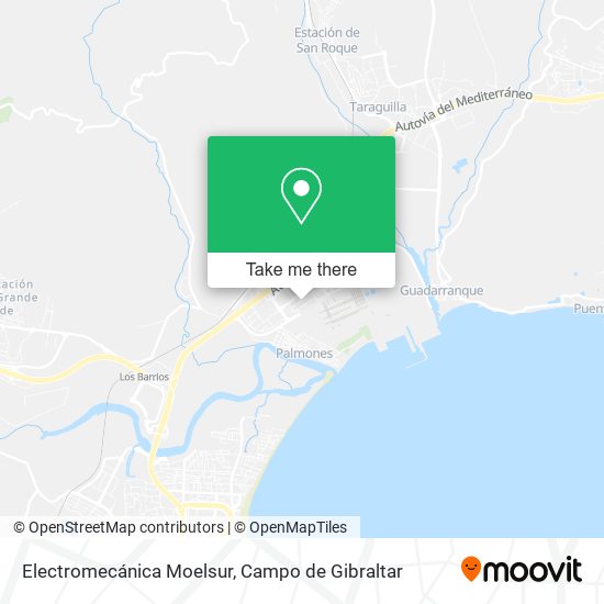 Electromecánica Moelsur map