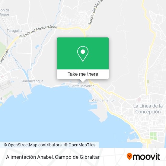 Alimentación Anabel map