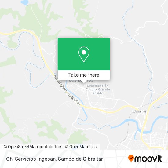 Ohl Servicios Ingesan map
