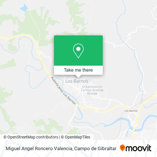 Miguel Angel Roncero Valencia map