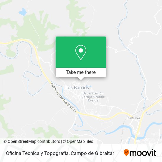 Oficina Tecnica y Topografía map
