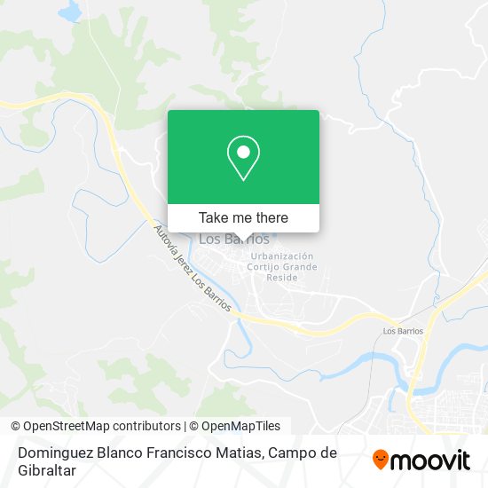 Dominguez Blanco Francisco Matias map