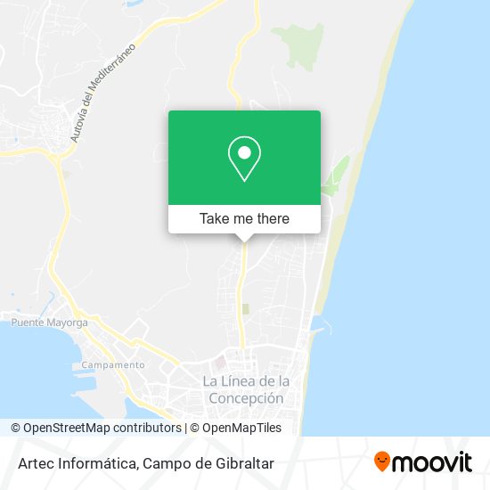 Artec Informática map