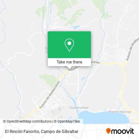 El Rincón Favorito map