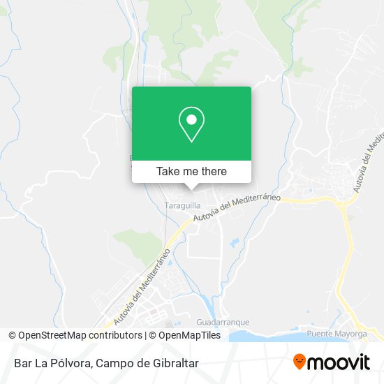 Bar La Pólvora map