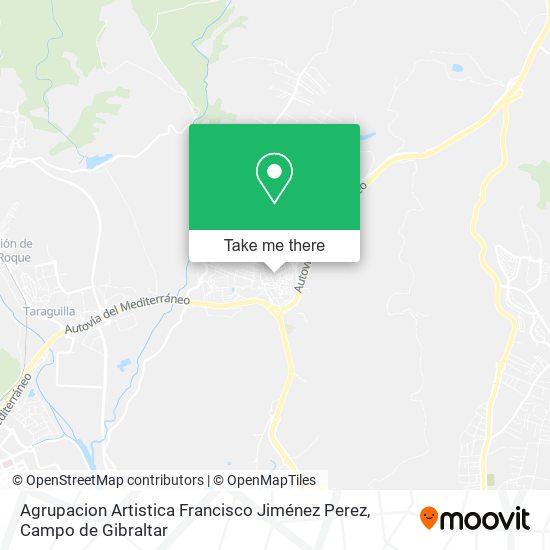 Agrupacion Artistica Francisco Jiménez Perez map