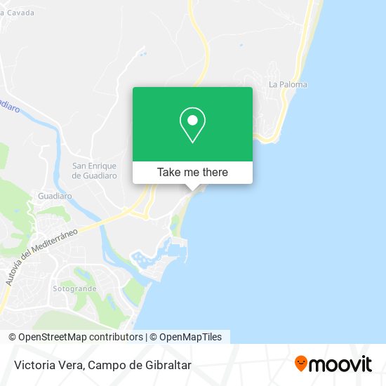 Victoria Vera map