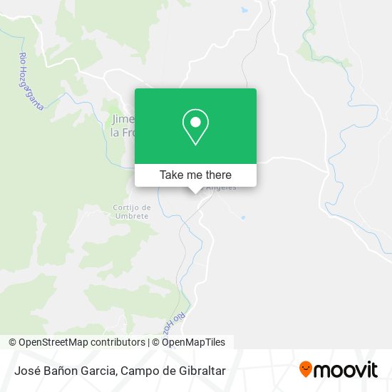 José Bañon Garcia map