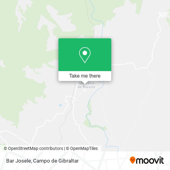 Bar Josele map