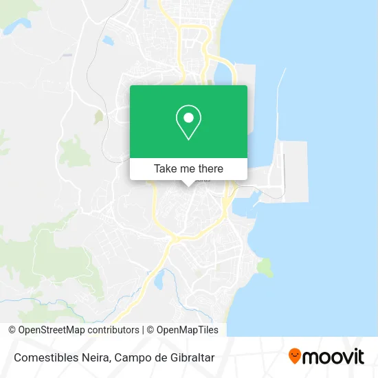 Comestibles Neira map