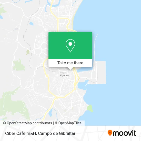 mapa Ciber Café m&H