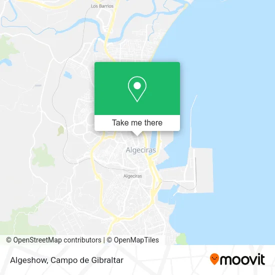 Algeshow map