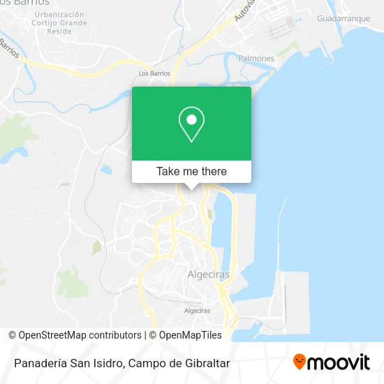 Panadería San Isidro map