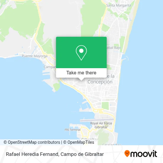Rafael Heredia Fernand map