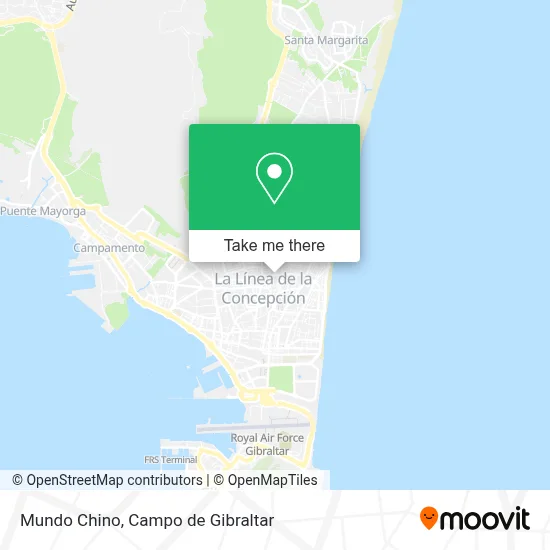 Mundo Chino map