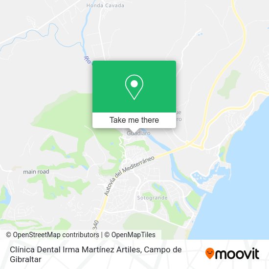 Clínica Dental Irma Martínez Artiles map