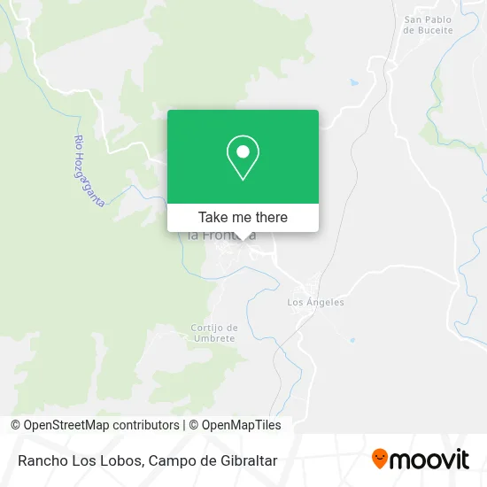 Rancho Los Lobos map