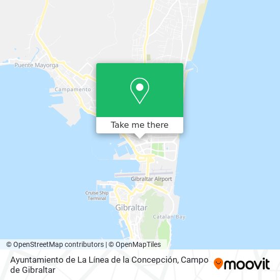 Ayuntamiento de La Línea de la Concepción map
