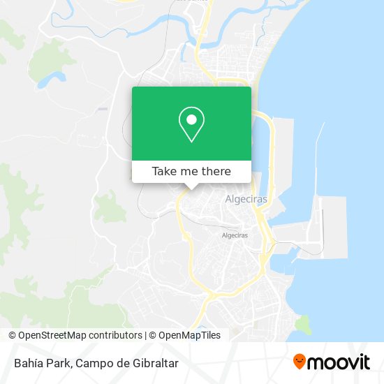 Bahía Park map