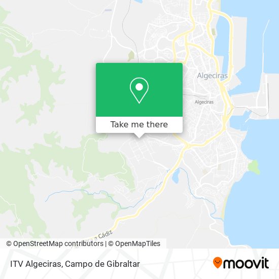 ITV Algeciras map