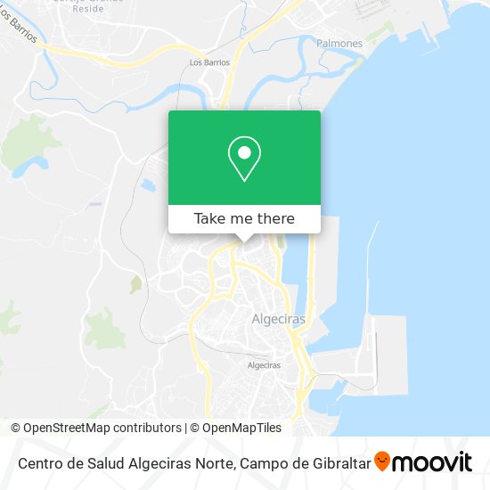 Centro de Salud Algeciras Norte map
