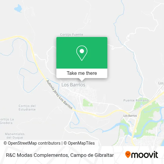 R&C Modas Complementos map
