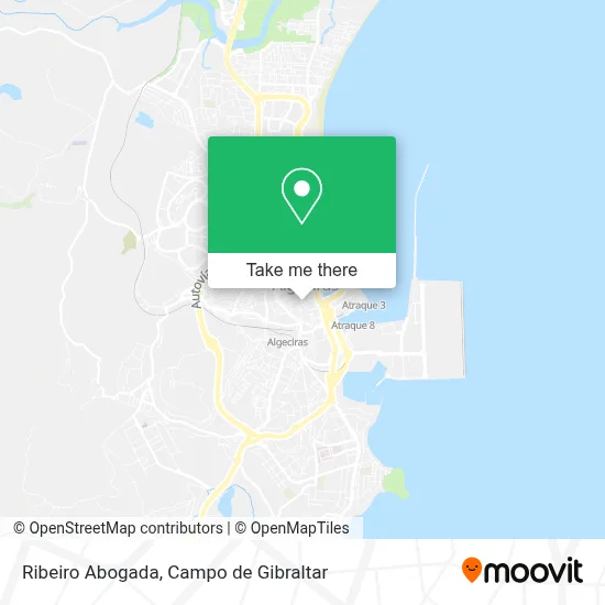 Ribeiro Abogada map