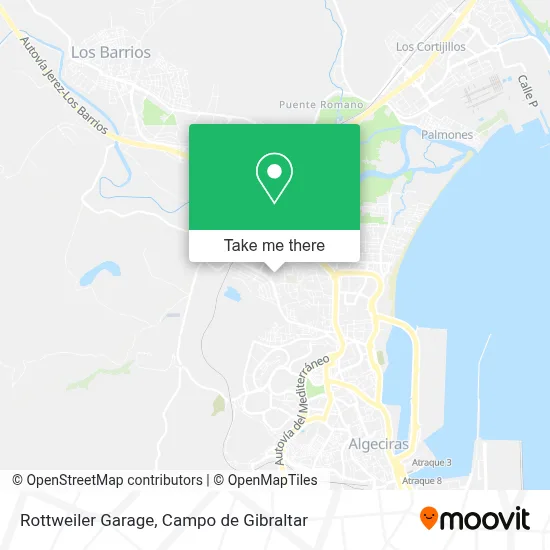 Rottweiler Garage map