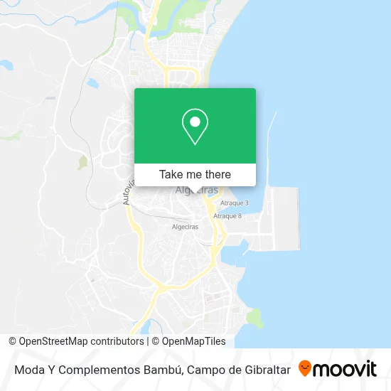 Moda Y Complementos Bambú map