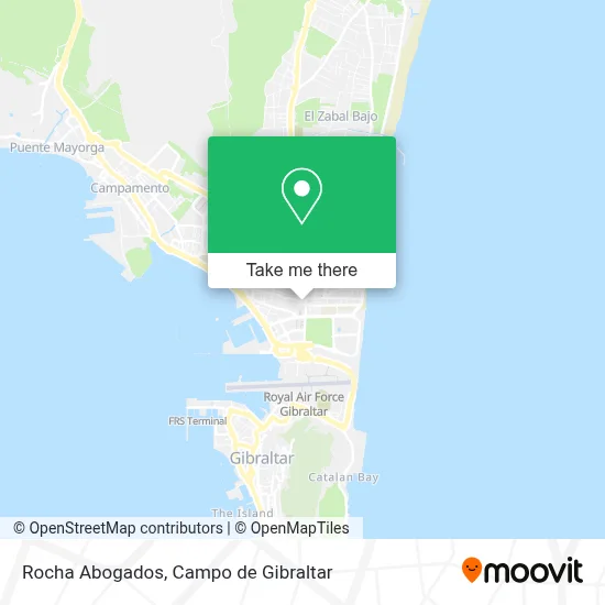 Rocha Abogados map