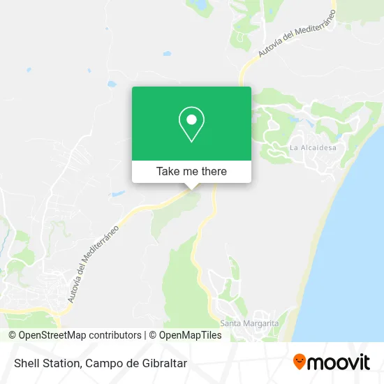 Station Shell map