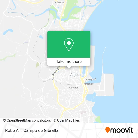 Robe Art map