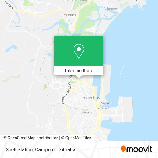 Station Shell map