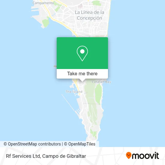 Rf Services Ltd map