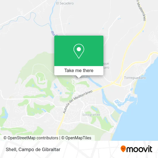 Shell map