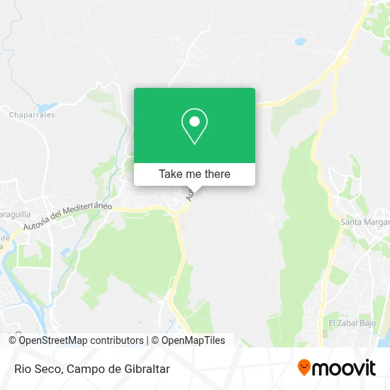 Rio Seco map