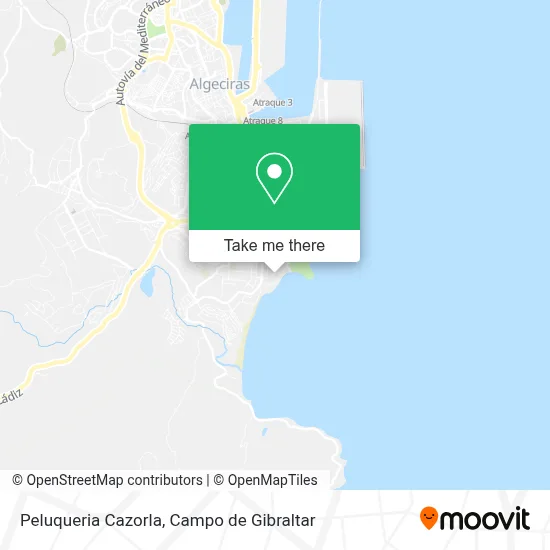 Peluqueria Cazorla map