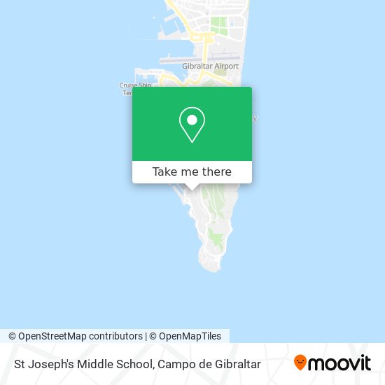 mapa St Joseph's Middle School